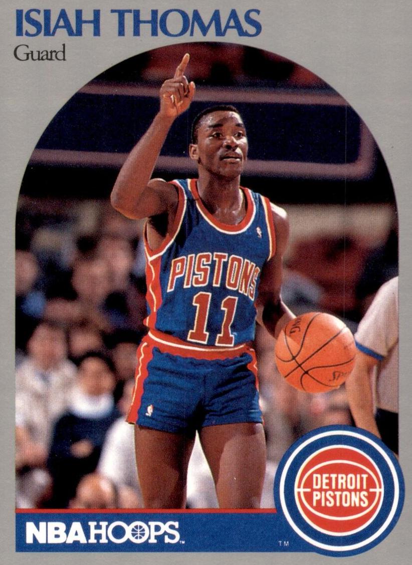 1990 Hoops Basketball Isiah Thomas #111 SGC 9