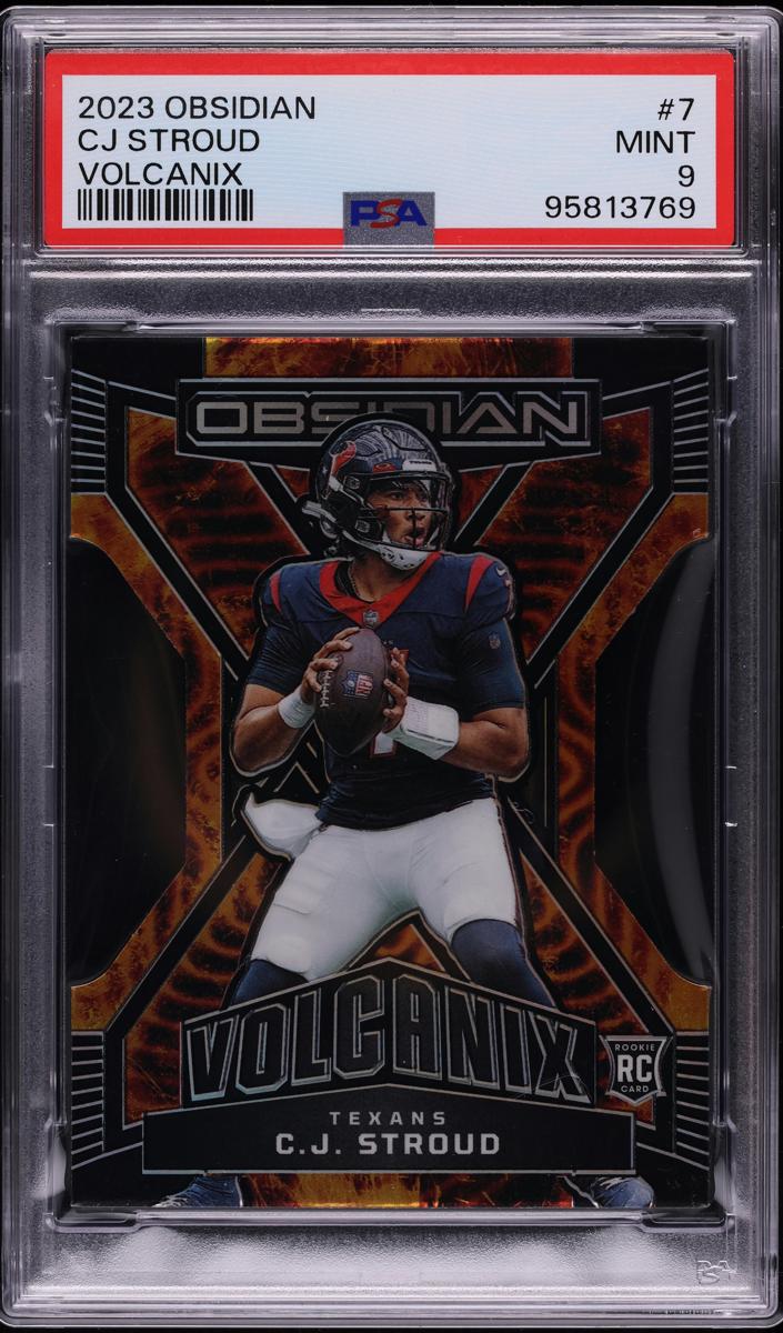 2023 Panini Obsidian Football C.J. Stroud #7 PSA 9