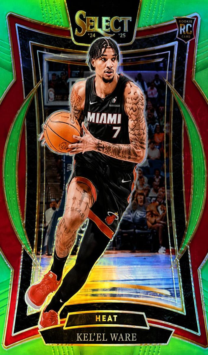 2024 Panini Select Basketball Neon Green Kel'el Ware #66