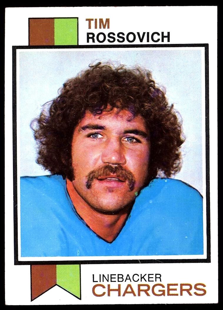 1973 Topps Football Tim Rossovich #403 PSA 9