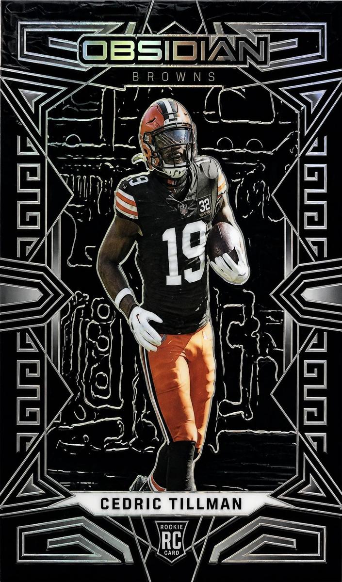 2023 Panini Obsidian Football Cedric Tillman #120