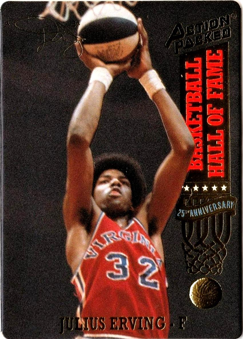 1993 Action Packed Basketball The Virginia Squires Julius Erving #70 PSA 10