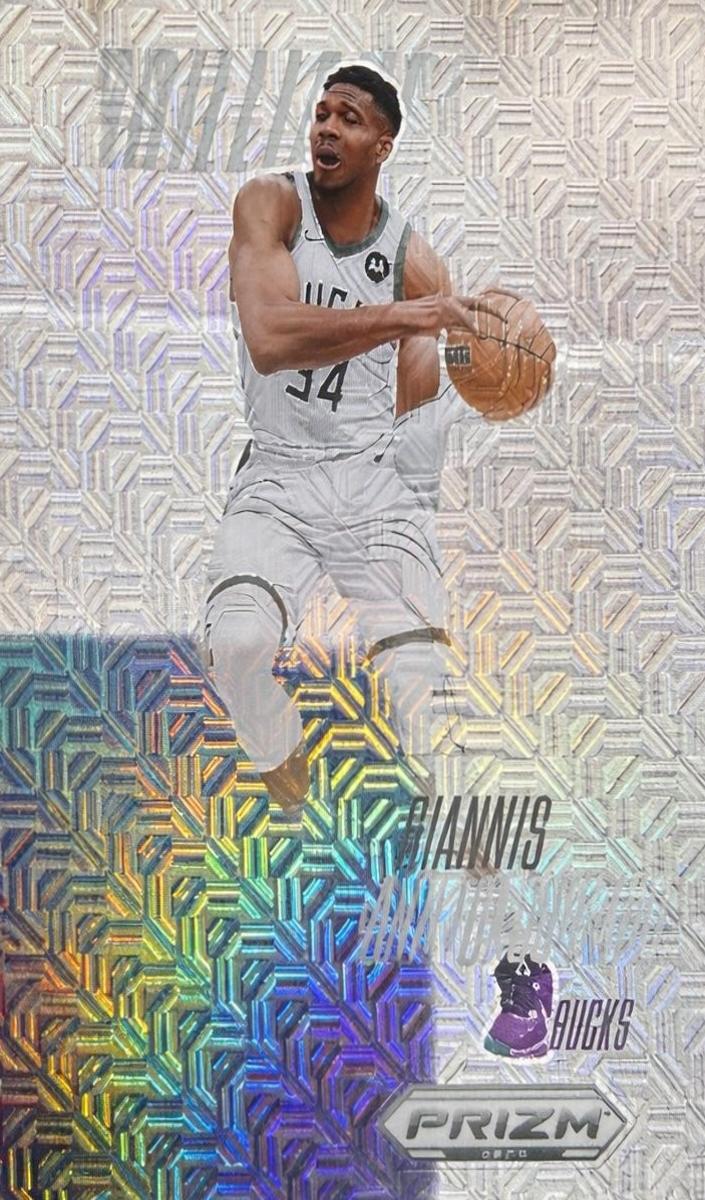 2024 Panini Prizm Deca Basketball Mojo Giannis Antetokounmpo #6 PSA 8