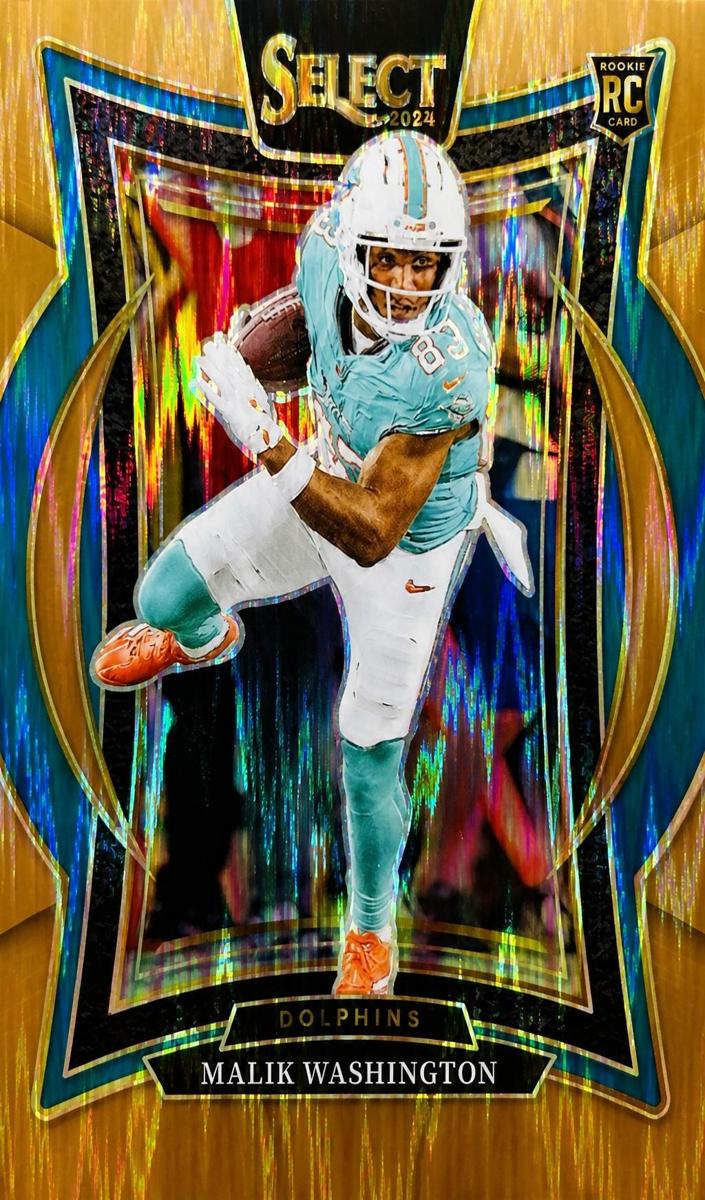 2024 Panini Select Football Copper Shock Malik Washington #71