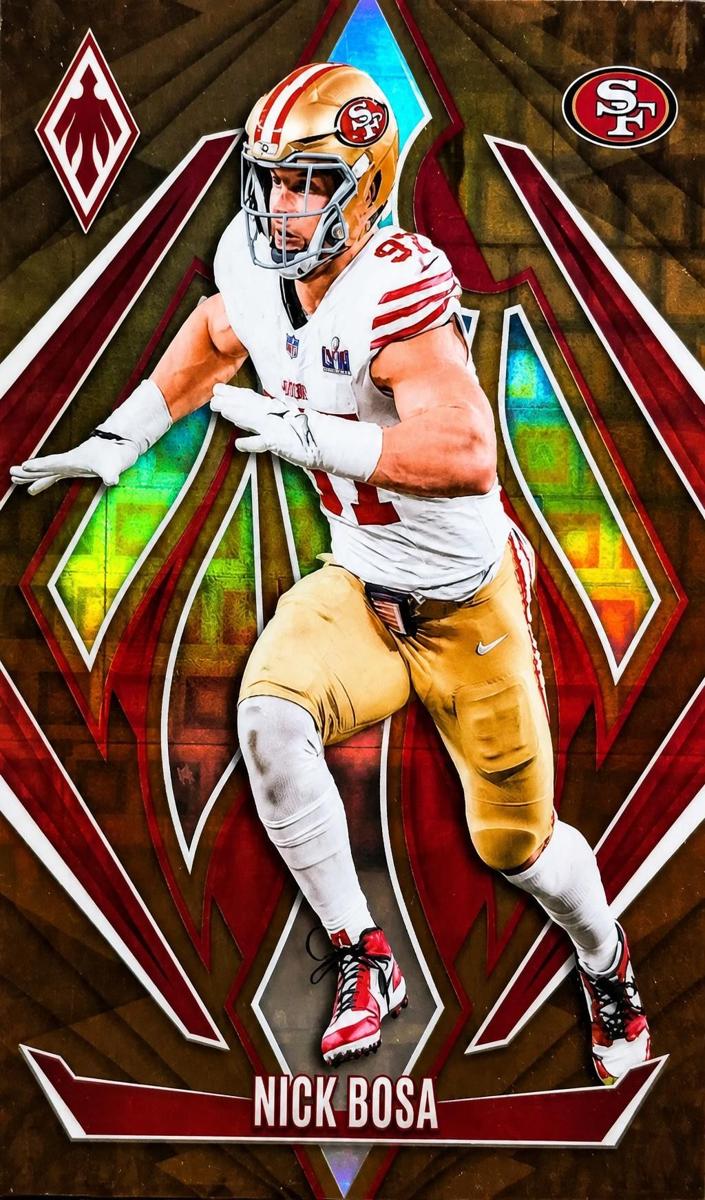 2024 Panini Phoenix Football Bronze Pandora Nick Bosa #114