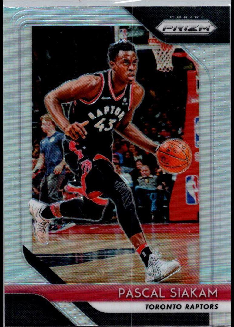 2018 Panini Prizm Basketball Prizms Silver Pascal Siakam #83