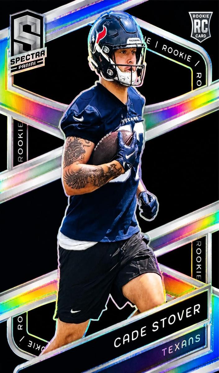 2024 Panini Spectra Football Silver Cade Stover #144