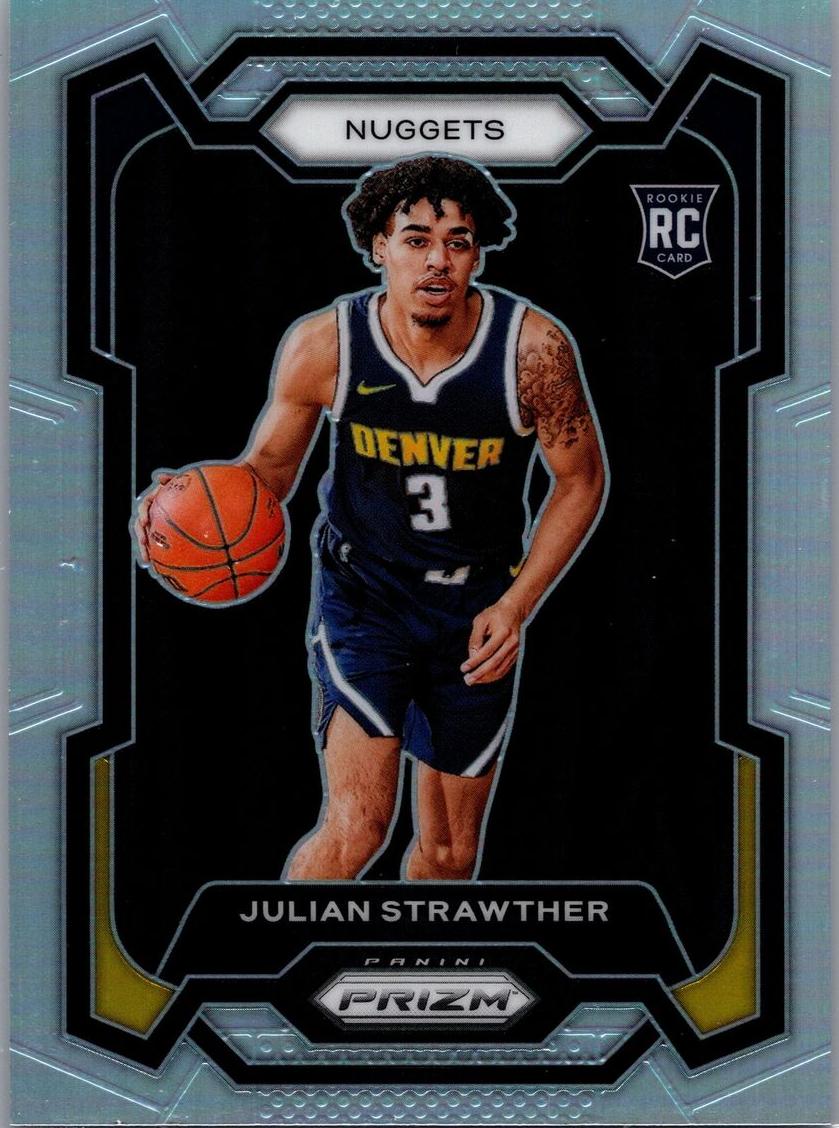 2023 Panini Prizm Basketball Silver Julian Strawther #133