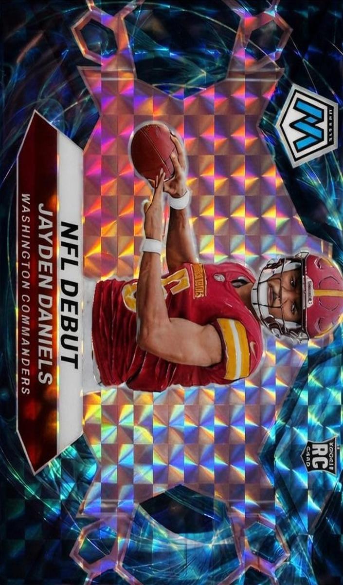2024 Panini Mosaic Football Genesis Jayden Daniels #272 PSA 10