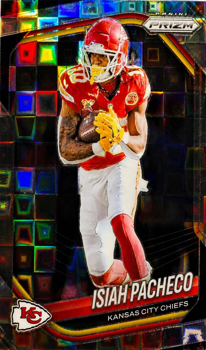 2025 Panini Prizm Football Pandora Isiah Pacheco #126