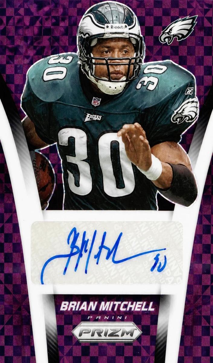 2024 Panini Prizm Football Purple Power Brian Mitchell #FBA-BML