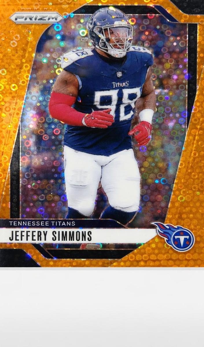 2024 Panini Prizm Football Disco Jeffery Simmons #282