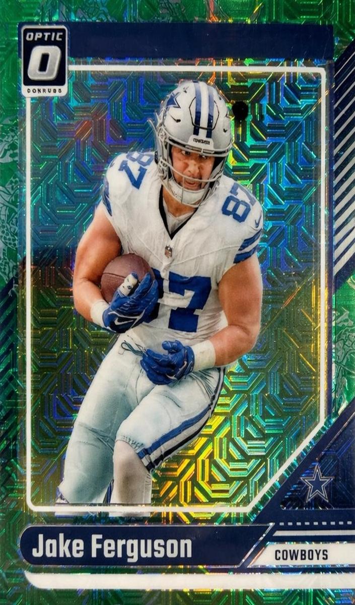 2024 Donruss Optic Football Dragon Jake Ferguson #54