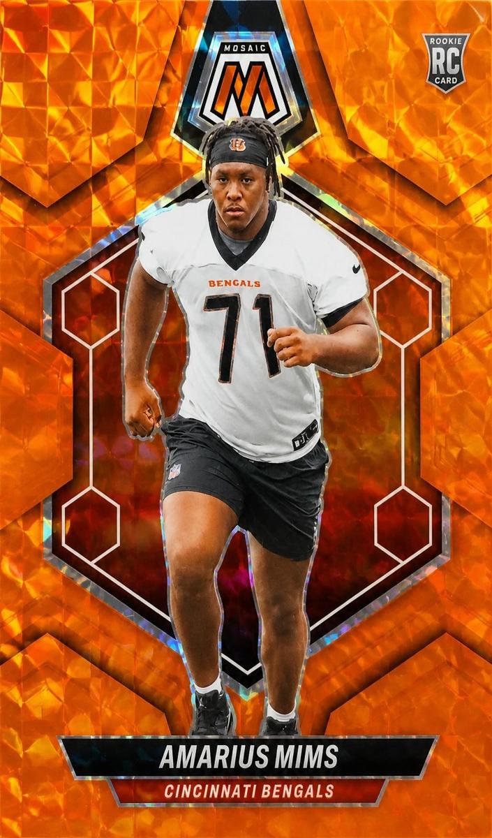 2024 Panini Mosaic Football Orange Amarius Mims #318