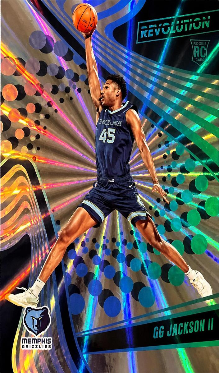 2023 Panini Revolution Basketball Sunburst GG Jackson II #142 PSA 8.5