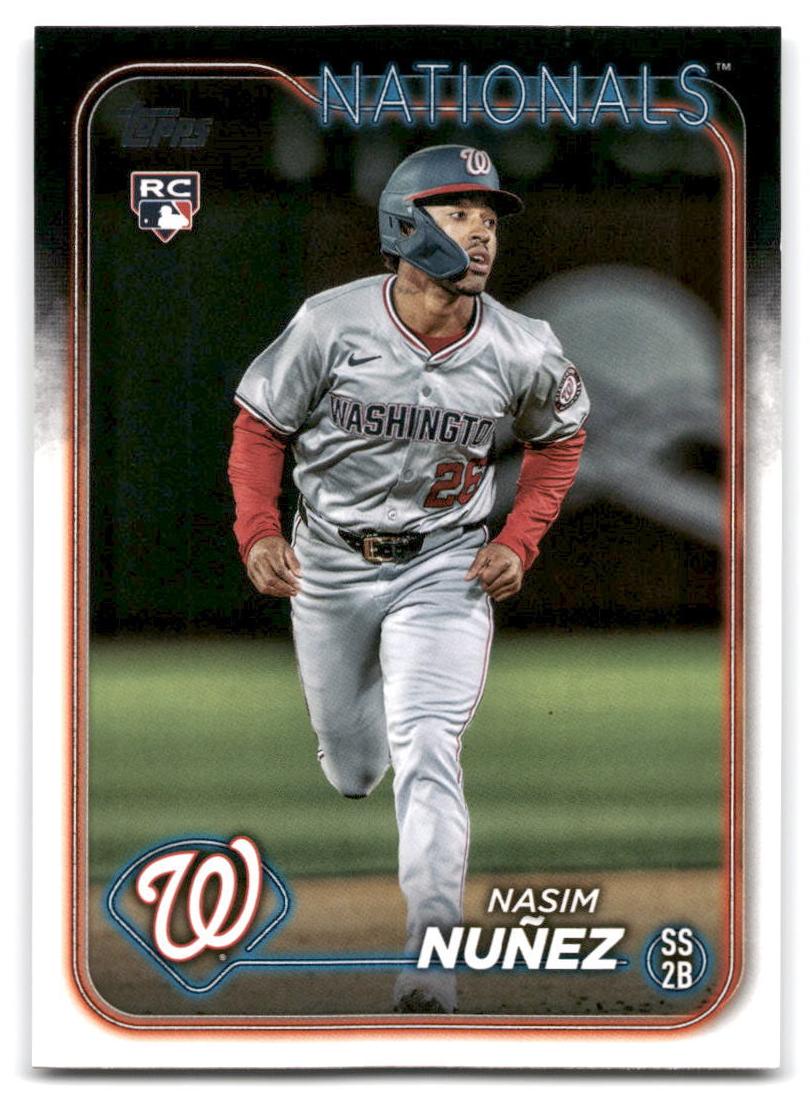 2024 Topps Update Baseball Nasim Nunez #US267