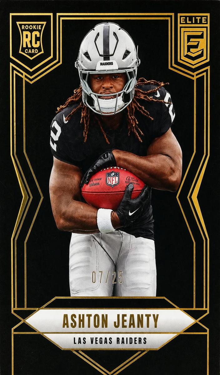 2025 Donruss Elite Football Black Ashton Jeanty #113