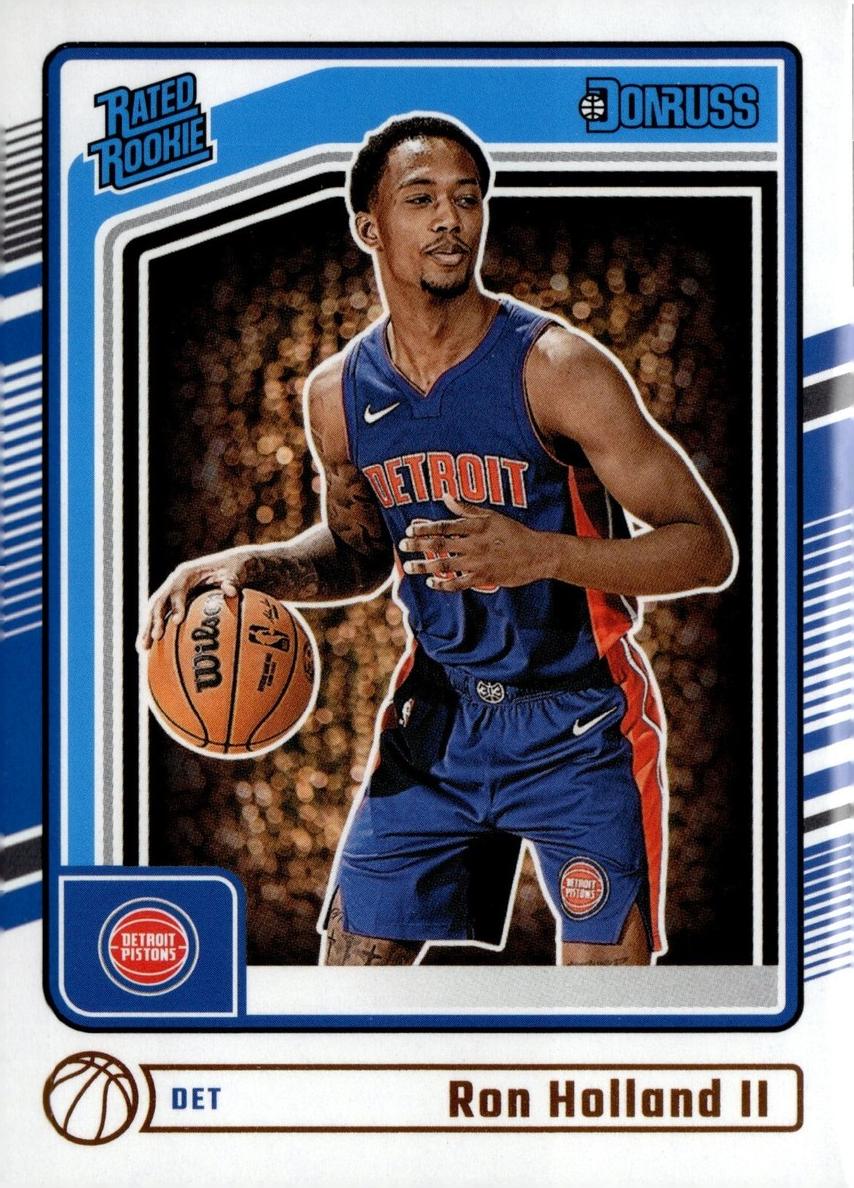 2024 Panini Donruss Basketball Ron Holland II #236 PSA 8