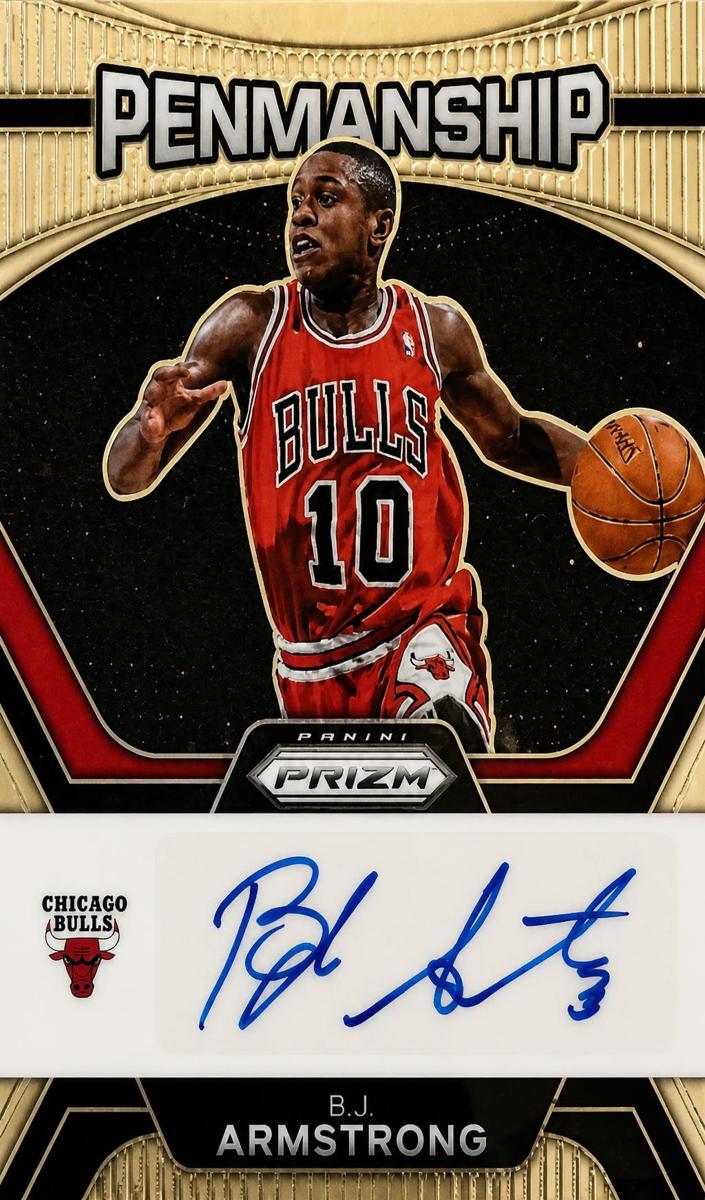 2023 Panini Prizm Basketball B.J. Armstrong #PNM-BJA
