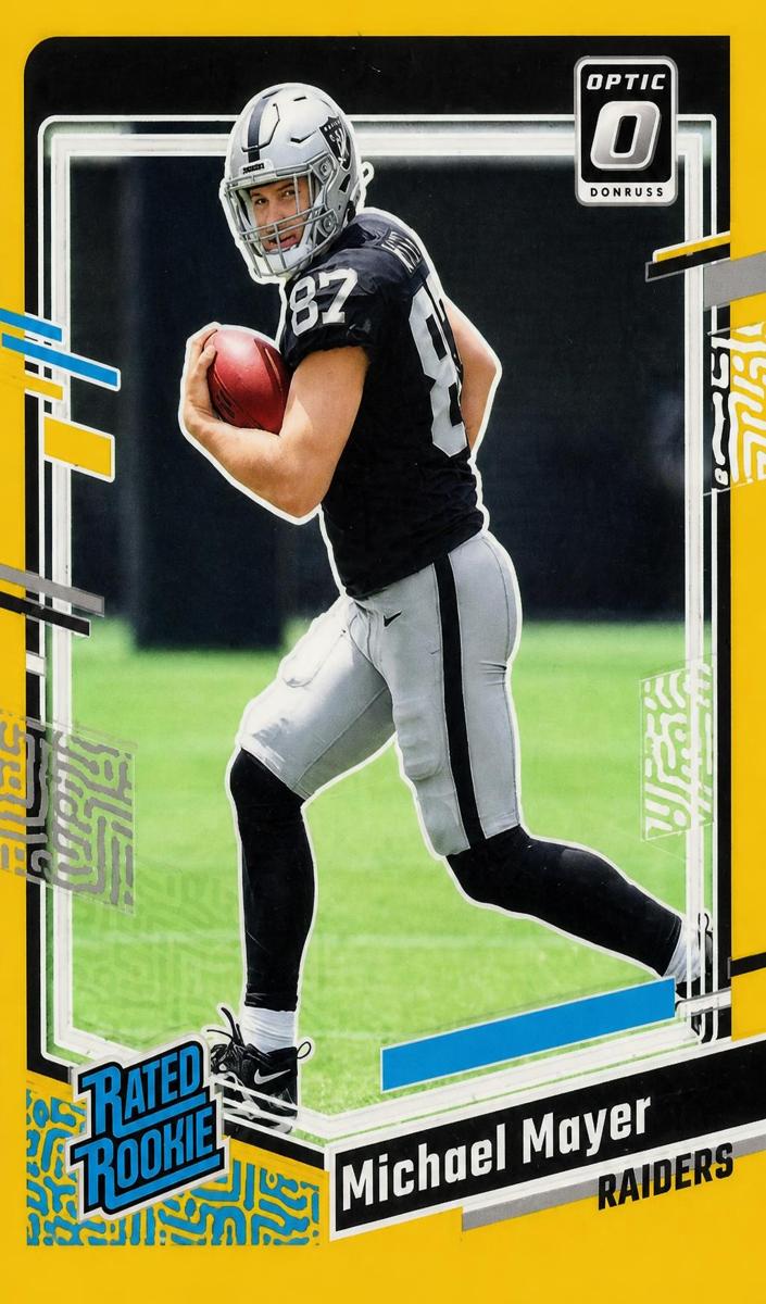 2023 Donruss Optic Football Gold Michael Mayer #260