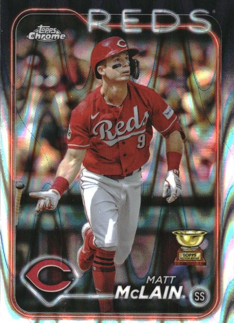 2024 Topps Chrome Baseball Raywave Matt McLain #48