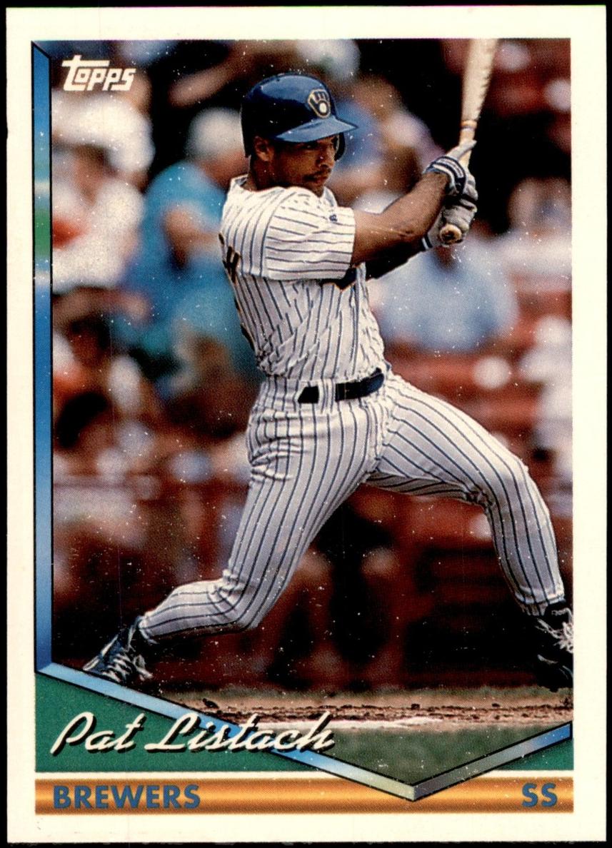 1994 Topps Baseball Pat Listach #130 PSA 9