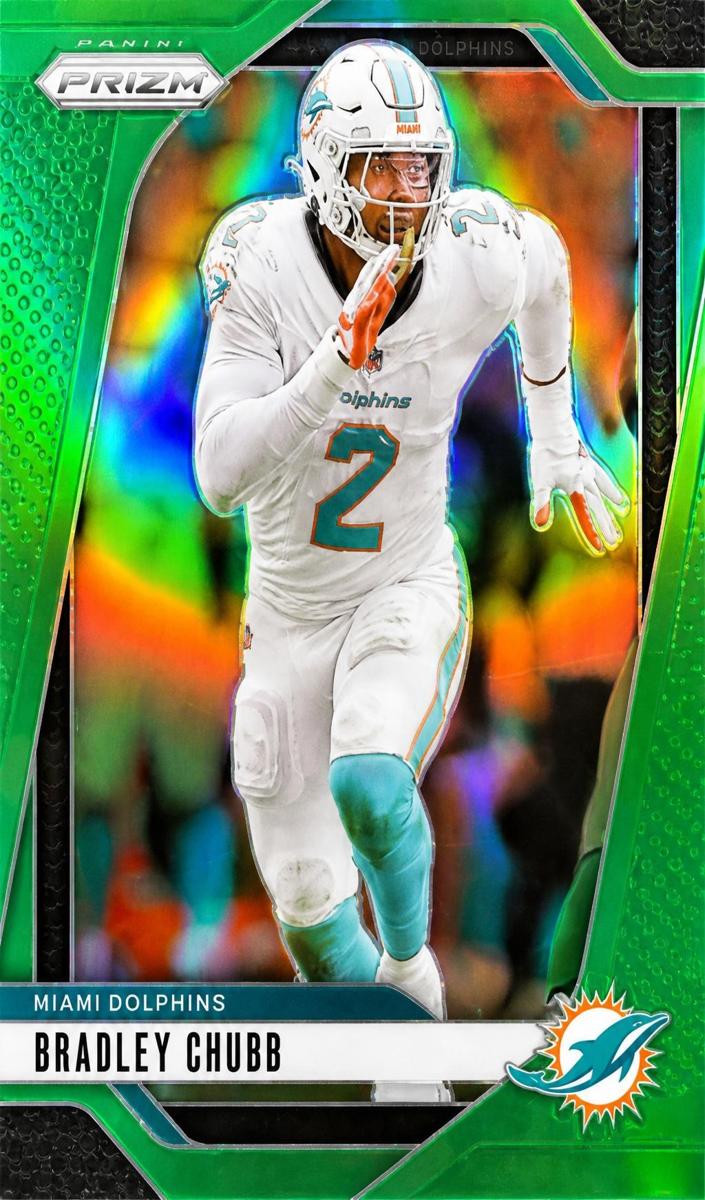 2024 Panini Prizm Football Green Bradley Chubb #181