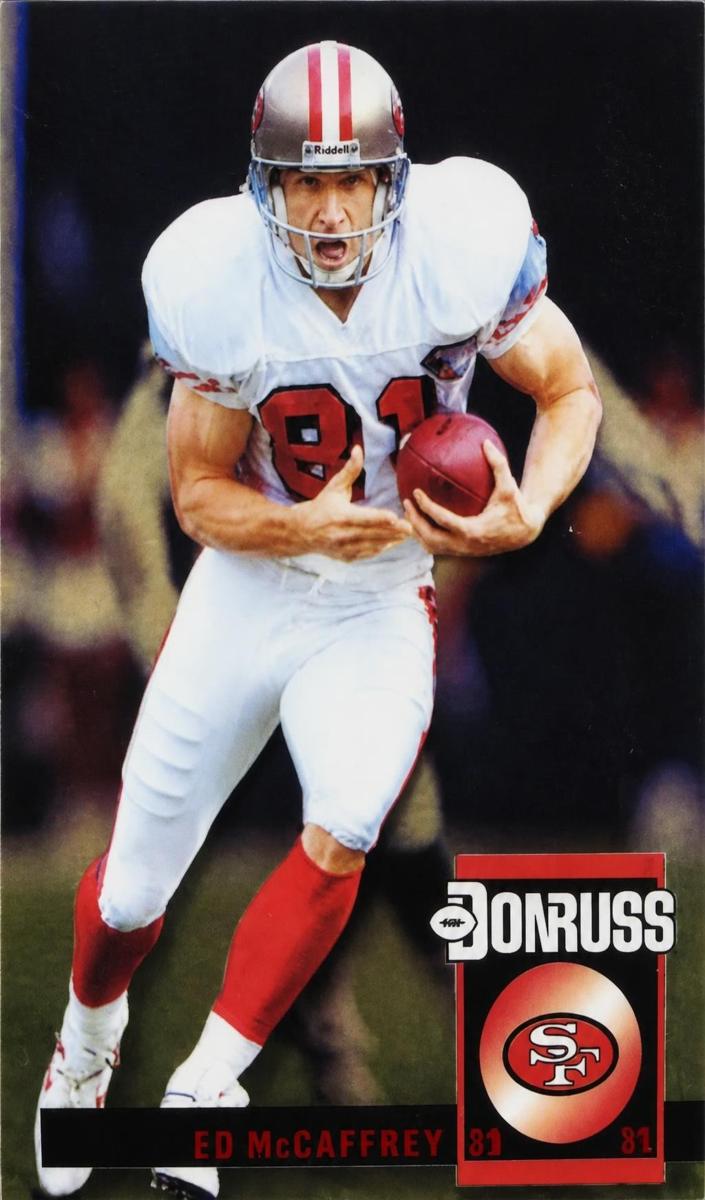 2024 Panini Clearly Donruss Football Red Ed McCaffrey #1