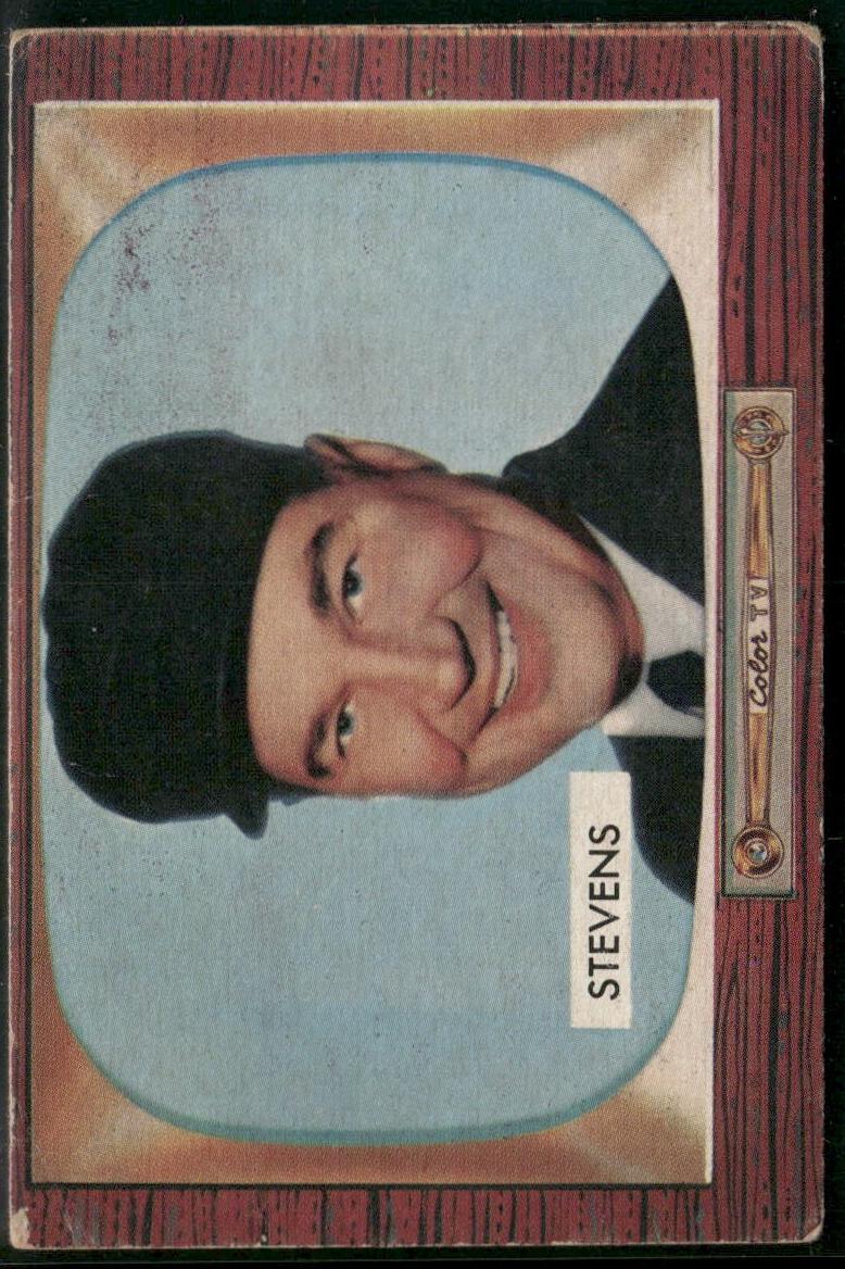 1955 Bowman Baseball John Stevens #258 PSA 5.5