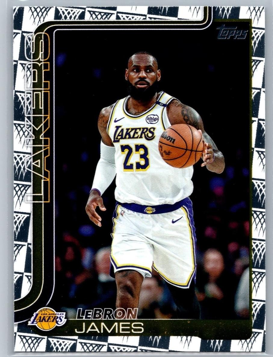 2025 Topps Basketball Season Tip-Off LeBron James #150 PSA 9