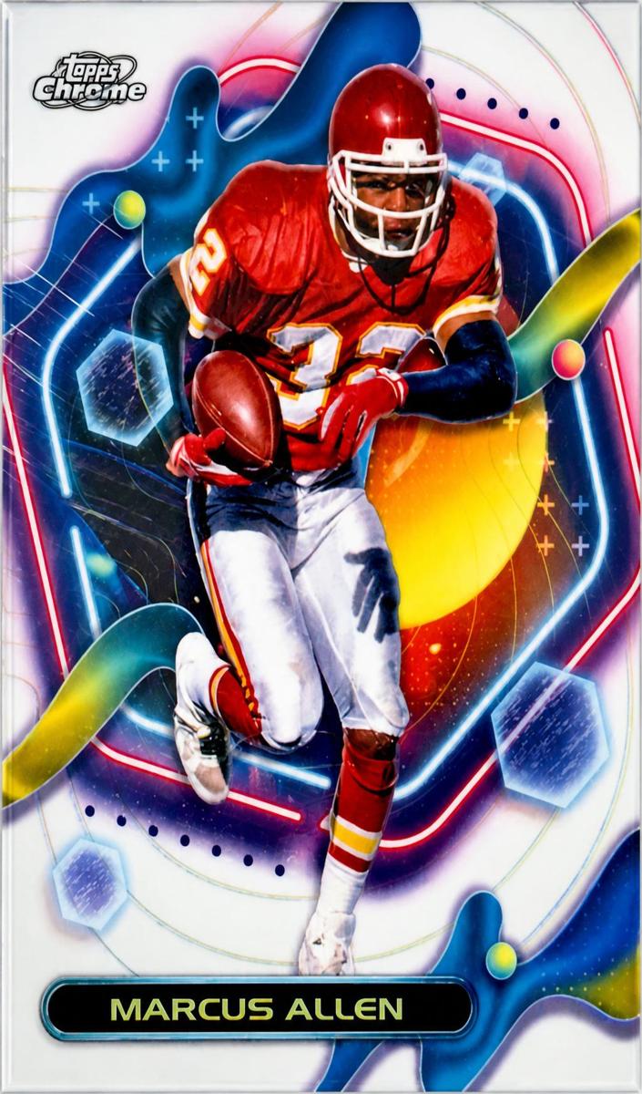 2023 Topps Composite Football White Hole Refractor Marcus Allen #274