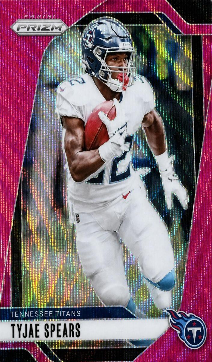 2024 Panini Prizm Football Pink Wave Tyjae Spears #278