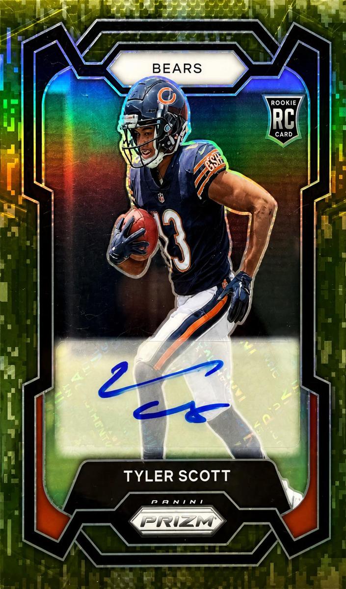 2023 Panini Prizm Football Camo Tyler Scott #315