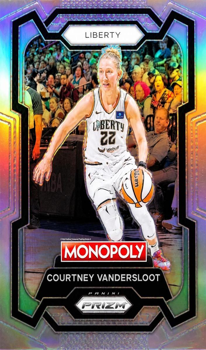 2024 Panini Prizm Monopoly WNBA Basketball Silver Courtney Vandersloot #53