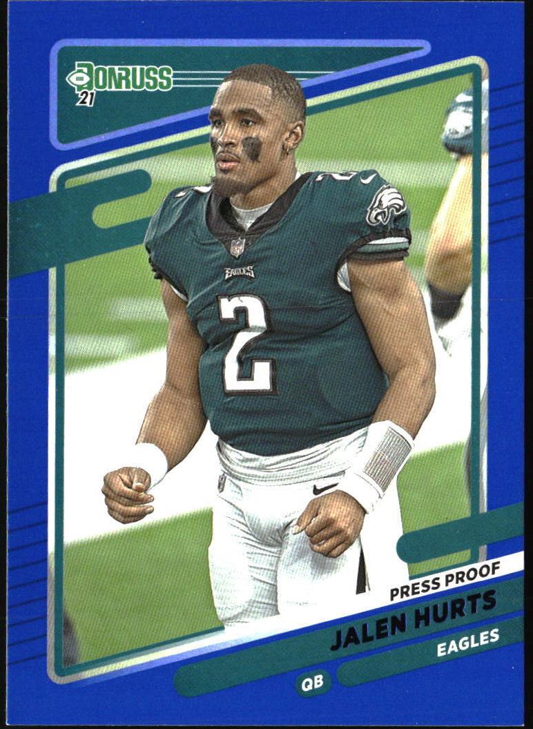 2021 Panini Donruss Football Jalen Hurts #108 PSA 9
