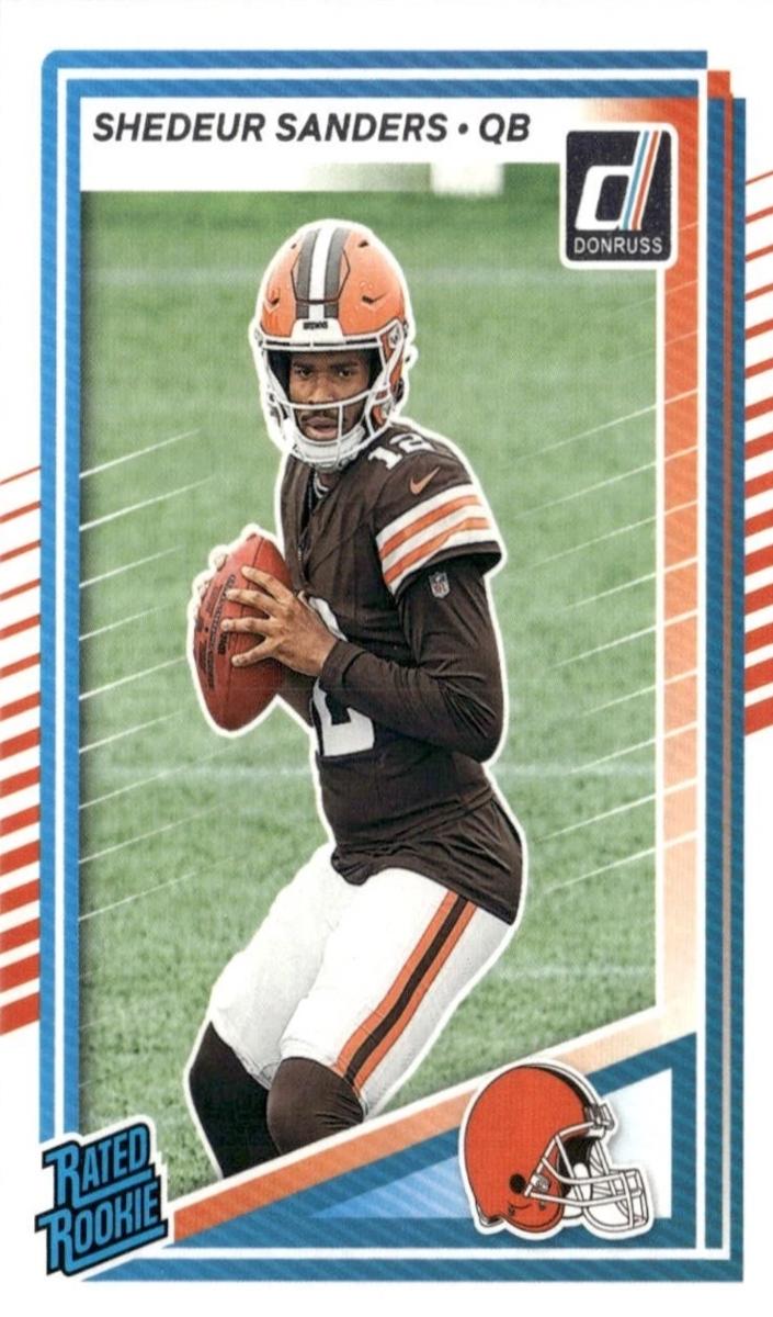 2025 Panini Donruss Football Shedeur Sanders #306 CGC 9
