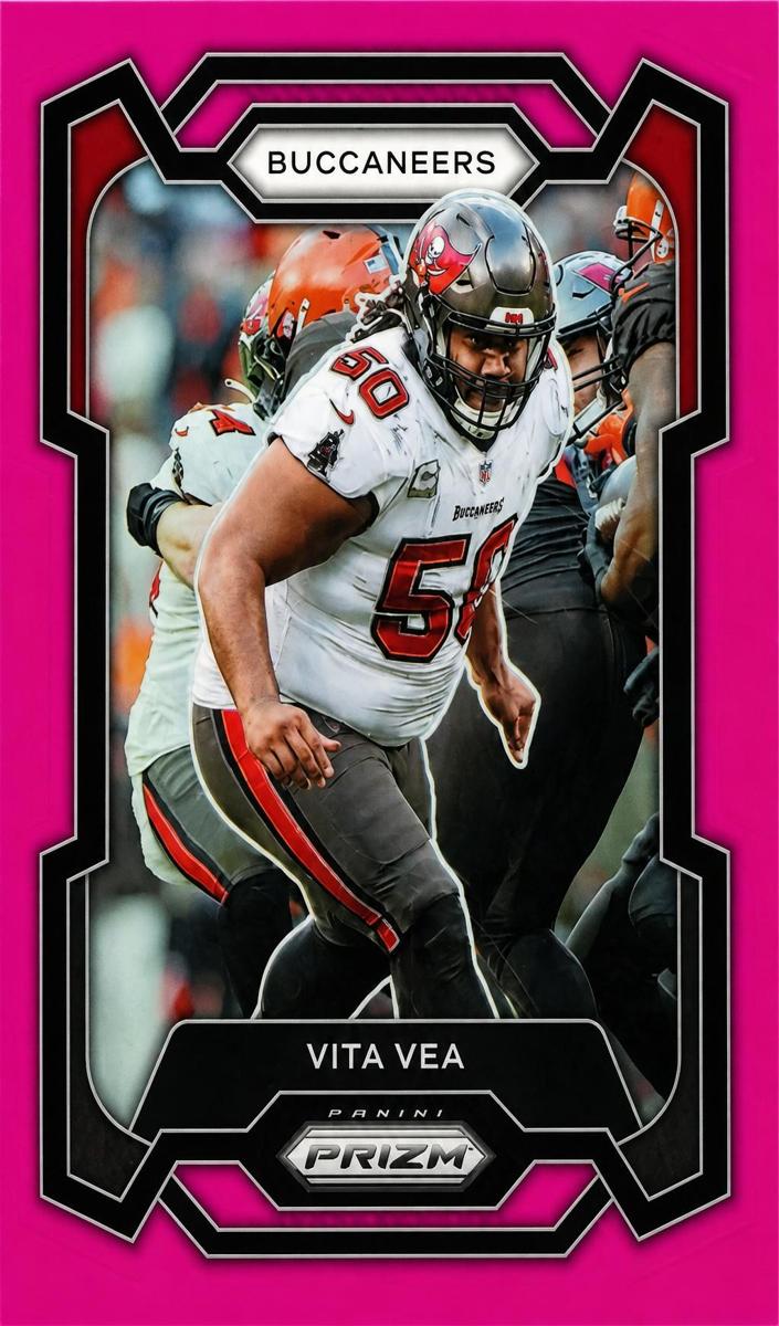 2023 Panini Prizm Football Pink Vita Vea #282
