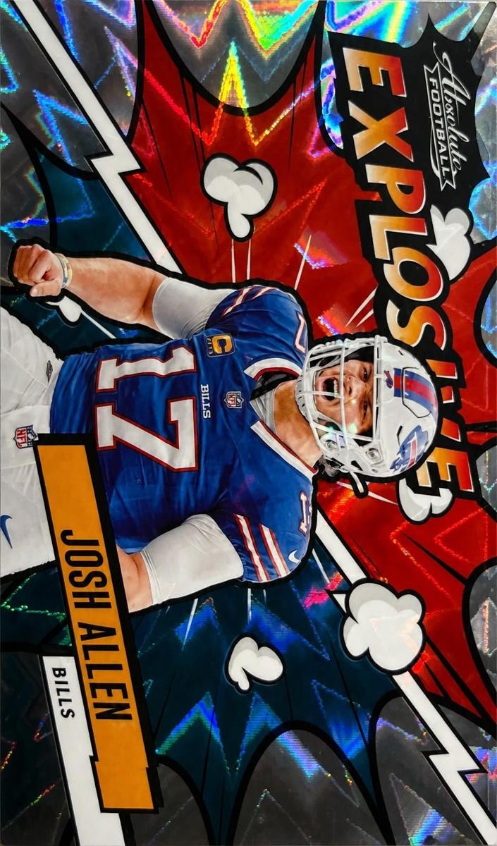 2024 Panini Absolute Football Josh Allen #EX-JAN PSA 9
