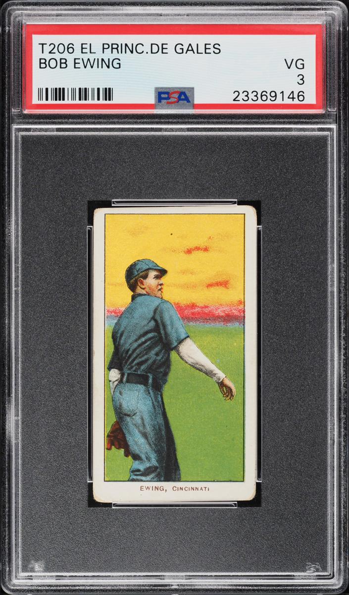 1909-11 T206 Baseball Bob Ewing #NNO PSA 1