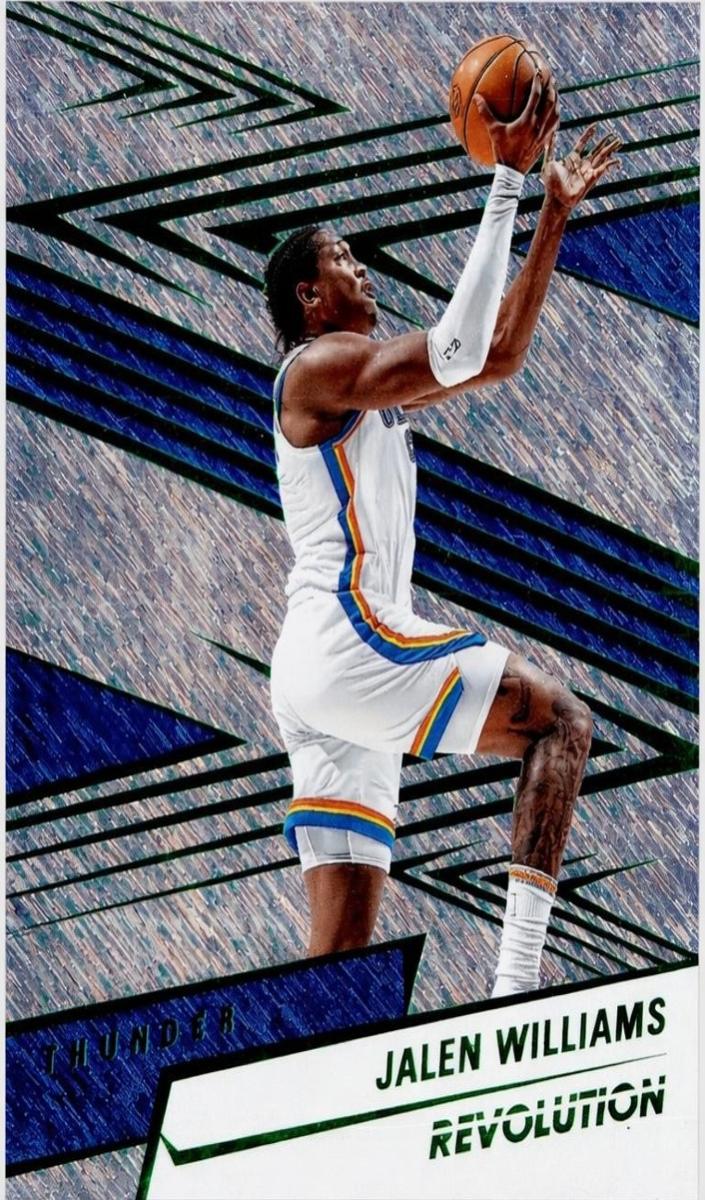 2024 Panini Revolution Basketball Green Storm Jalen Williams #55