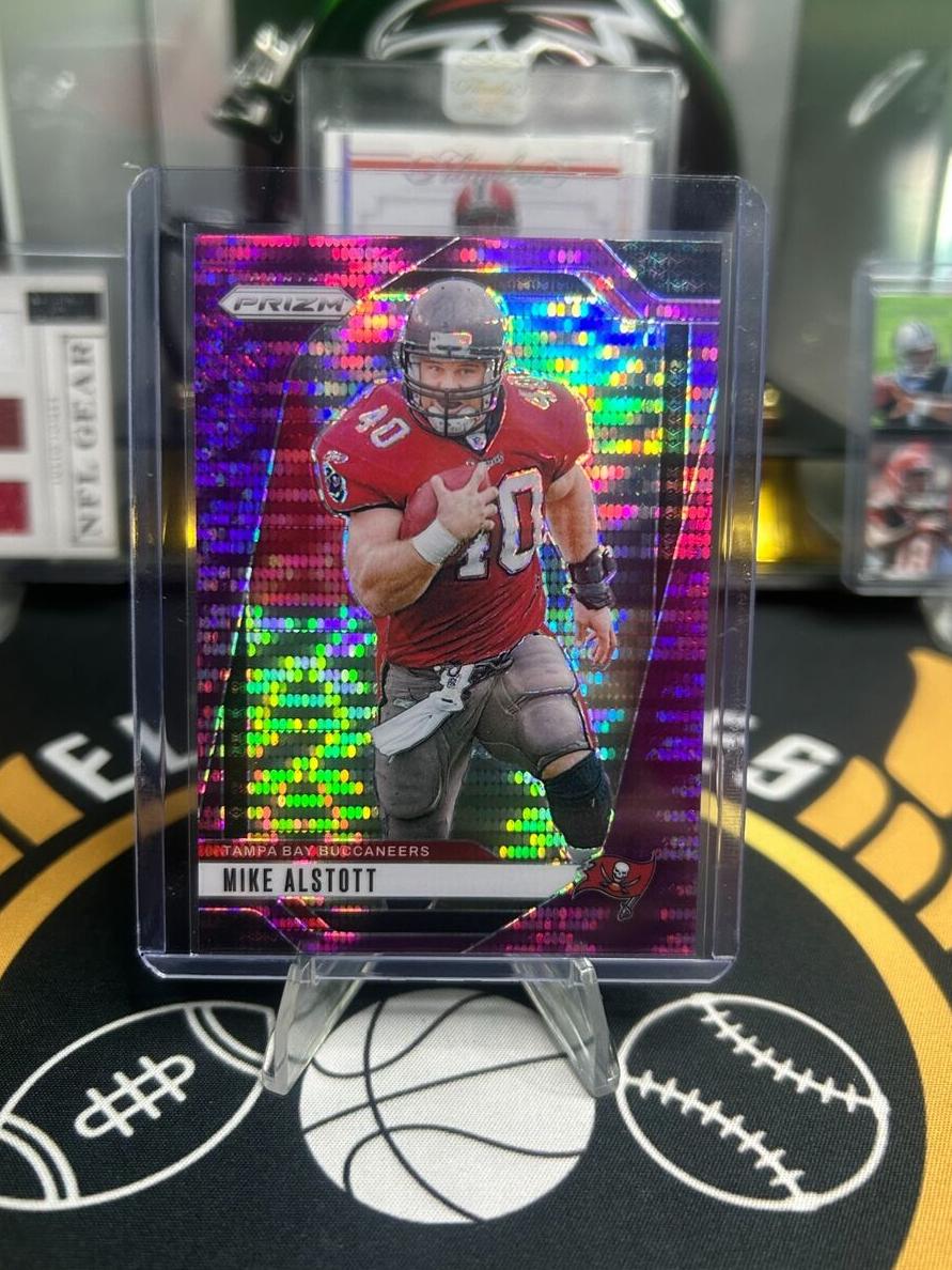 2024 Panini Prizm Football Purple Pulsar Mike Alstott #275