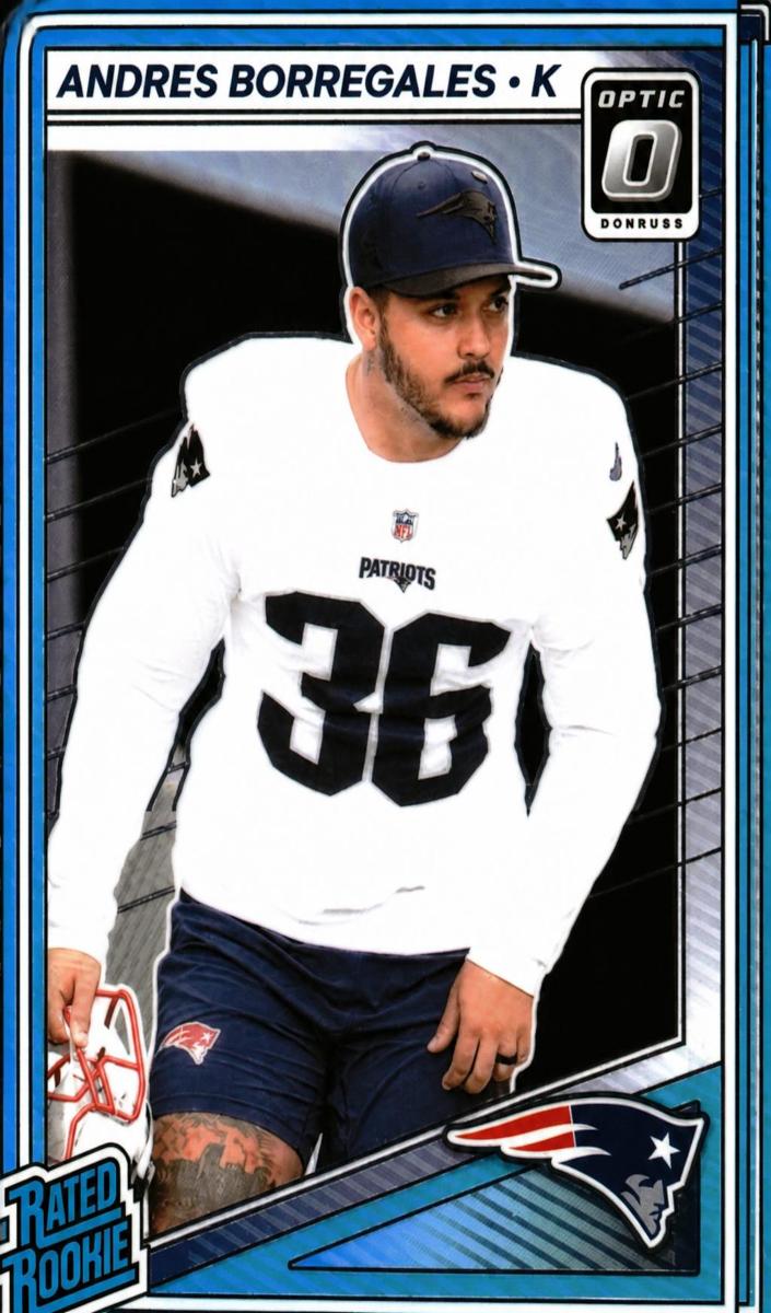 2025 Donruss Optic Football Andres Borregales #287