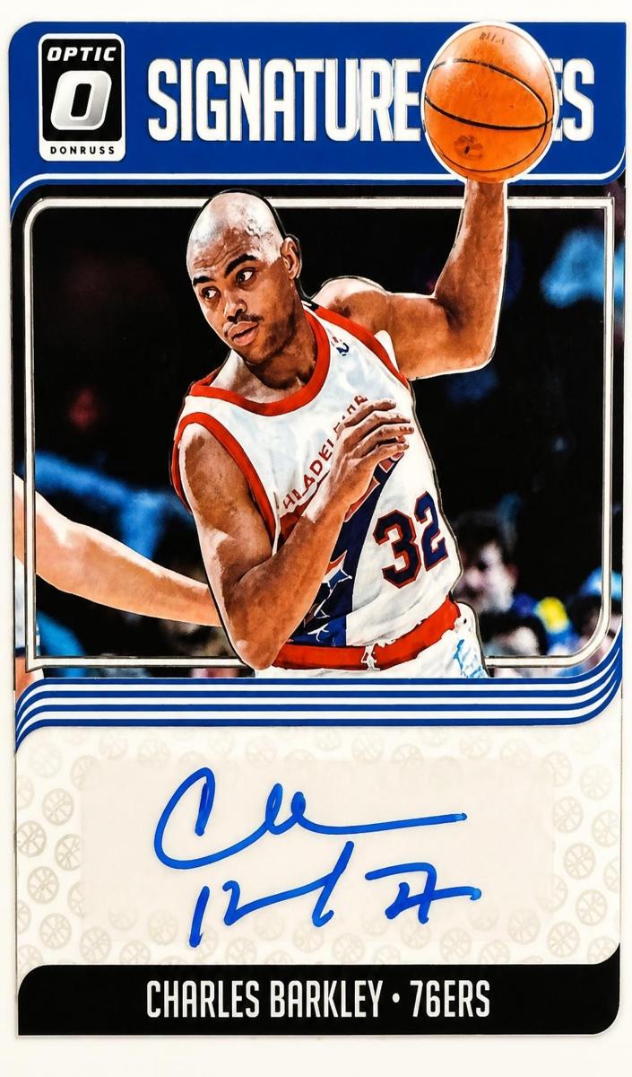 2018 Donruss Optic Basketball Charles Barkley #SG-CBK