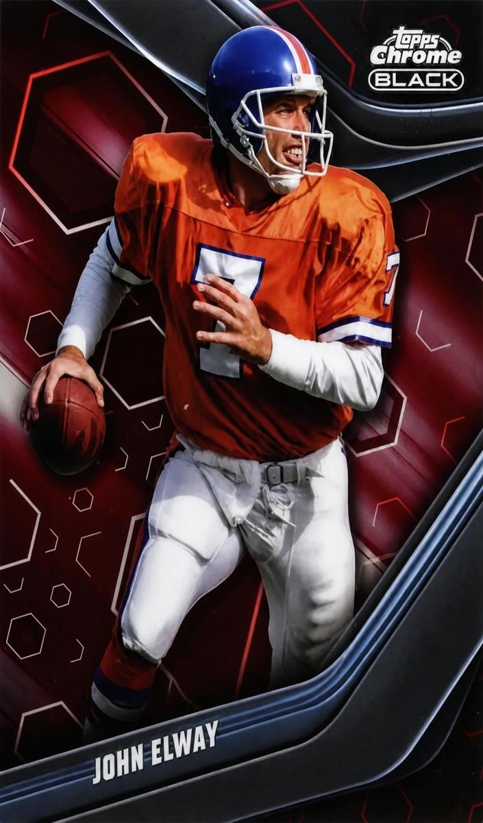 2023 Topps Composite Football Red Refractor John Elway #116