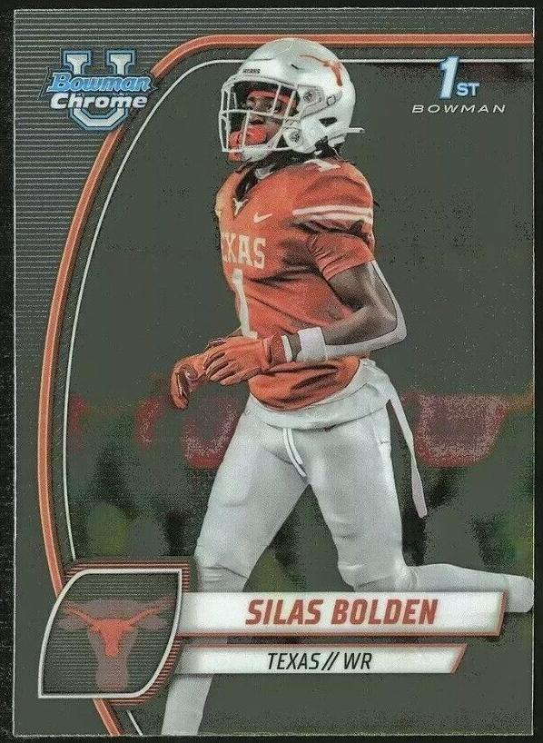 2024 Bowman Chrome University Football Silas Bolden #164