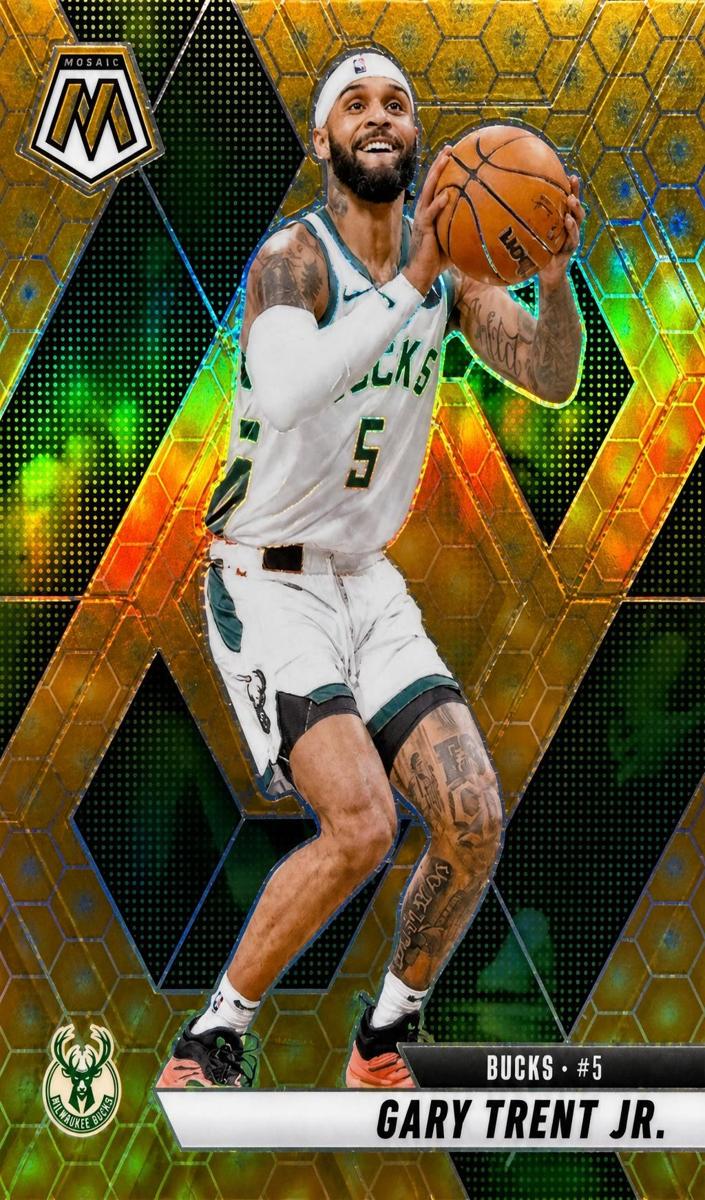 2024 Panini Mosaic Basketball Mosaic Gary Trent Jr. #91