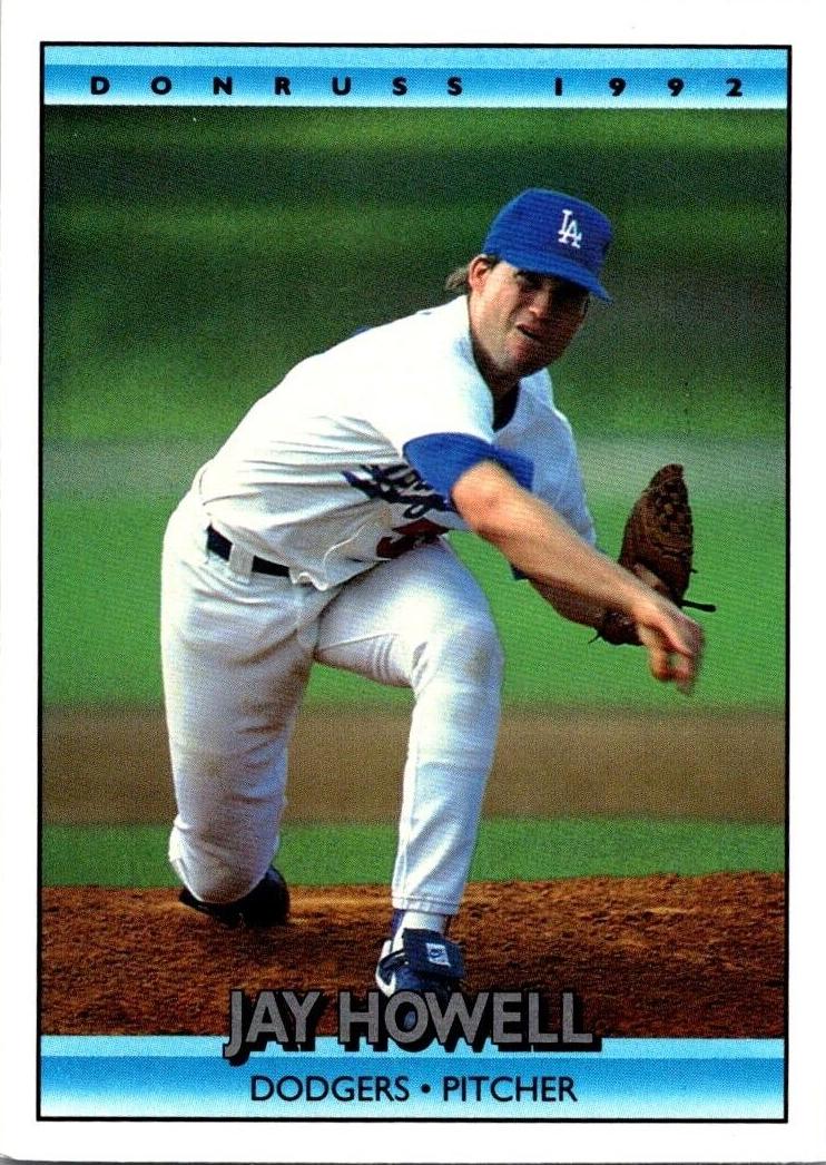 1992 Donruss Baseball Jay Howell #395