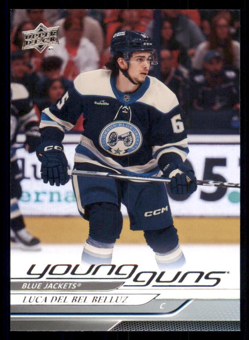 2024 Upper Deck Hockey Luca Del Bel Belluz #214