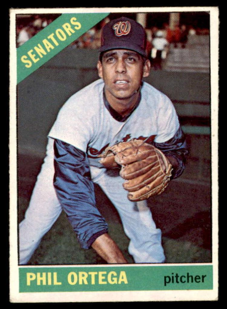 1966 Topps Baseball Phil Ortega #416