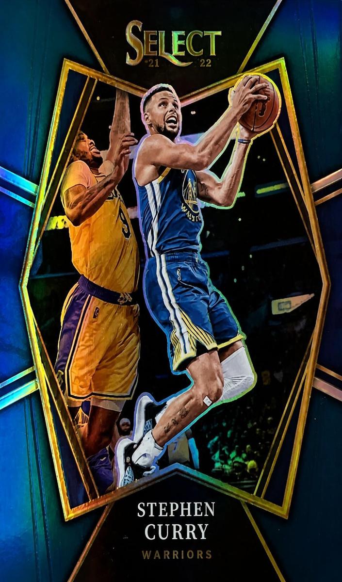 2021 Panini Select Basketball Silver Stephen Curry #121 PSA 9